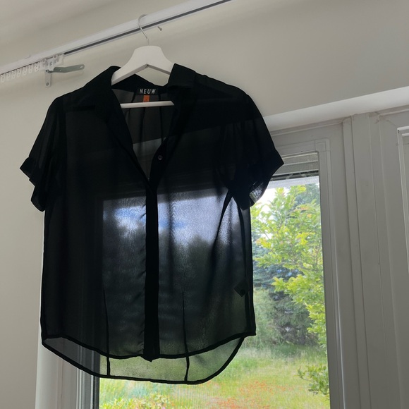 NEUW sheer blouse - Picture 2 of 4